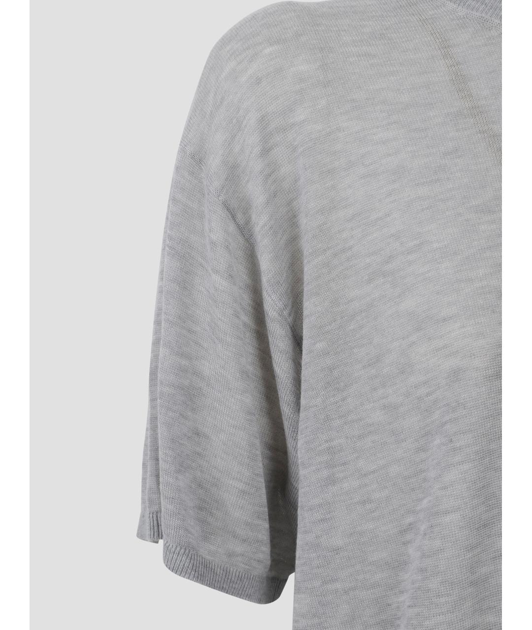 TOTEME Серая футболка, фото 3