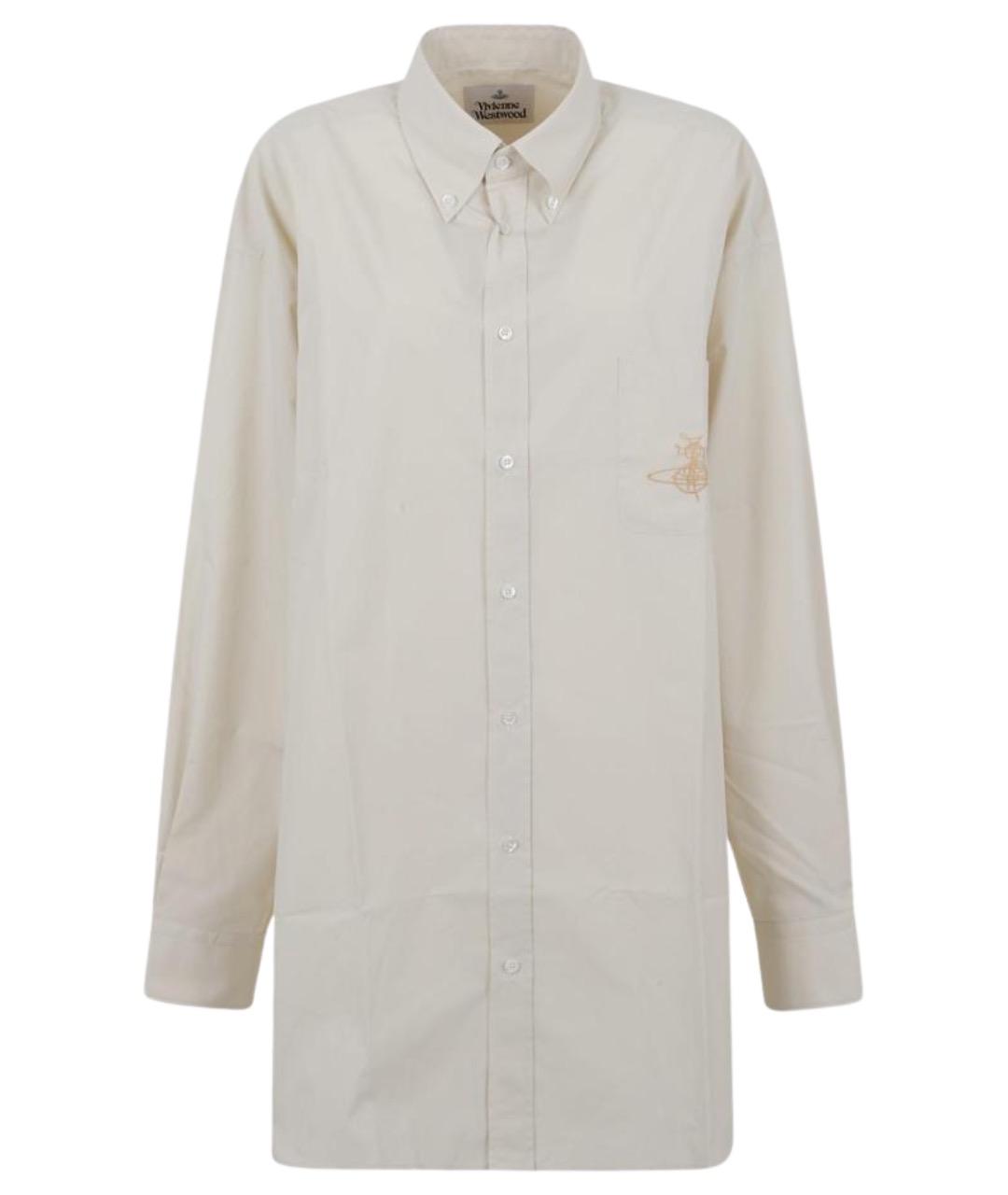 VIVIENNE WESTWOOD Белая хлопковая рубашка, фото 1