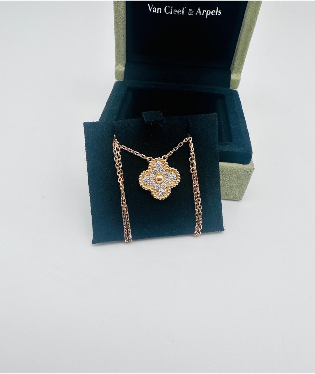 VAN CLEEF & ARPELS Золотое колье из розового золота, фото 5