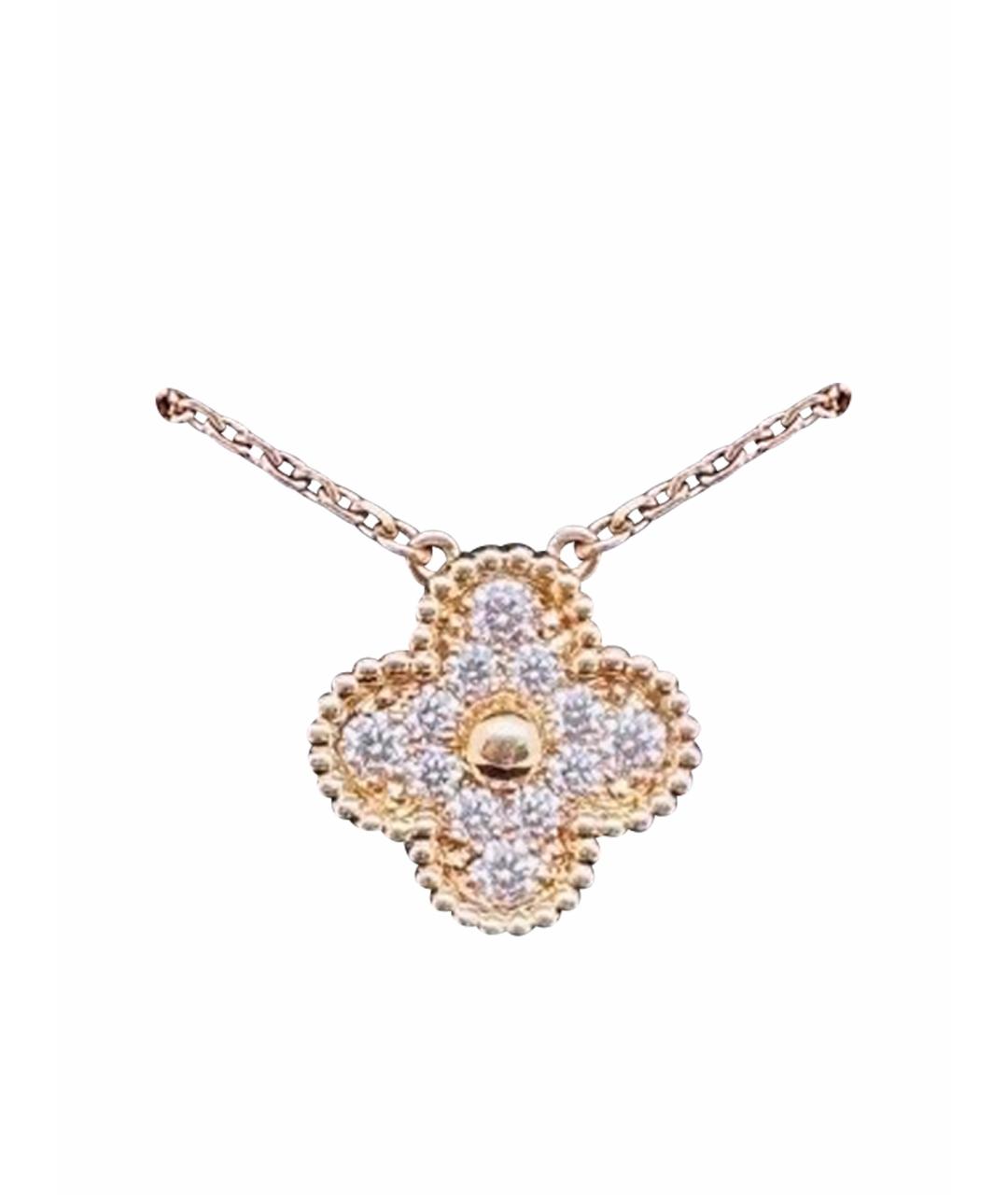 VAN CLEEF & ARPELS Золотое колье из розового золота, фото 1