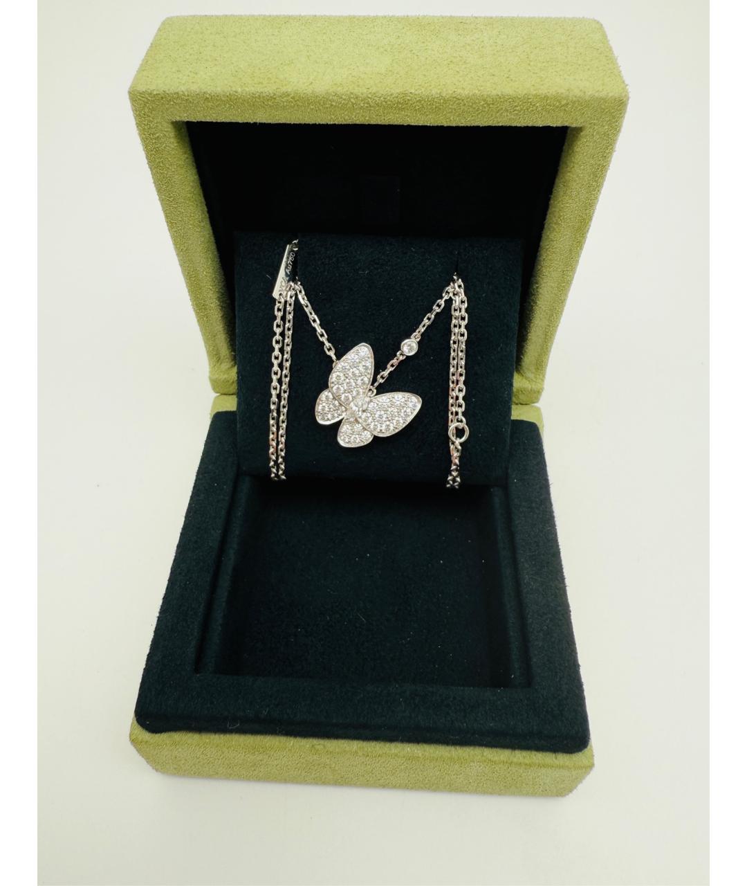 VAN CLEEF & ARPELS Серебряное колье из белого золота, фото 5