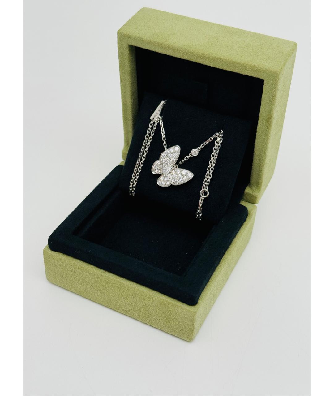 VAN CLEEF & ARPELS Серебряное колье из белого золота, фото 4