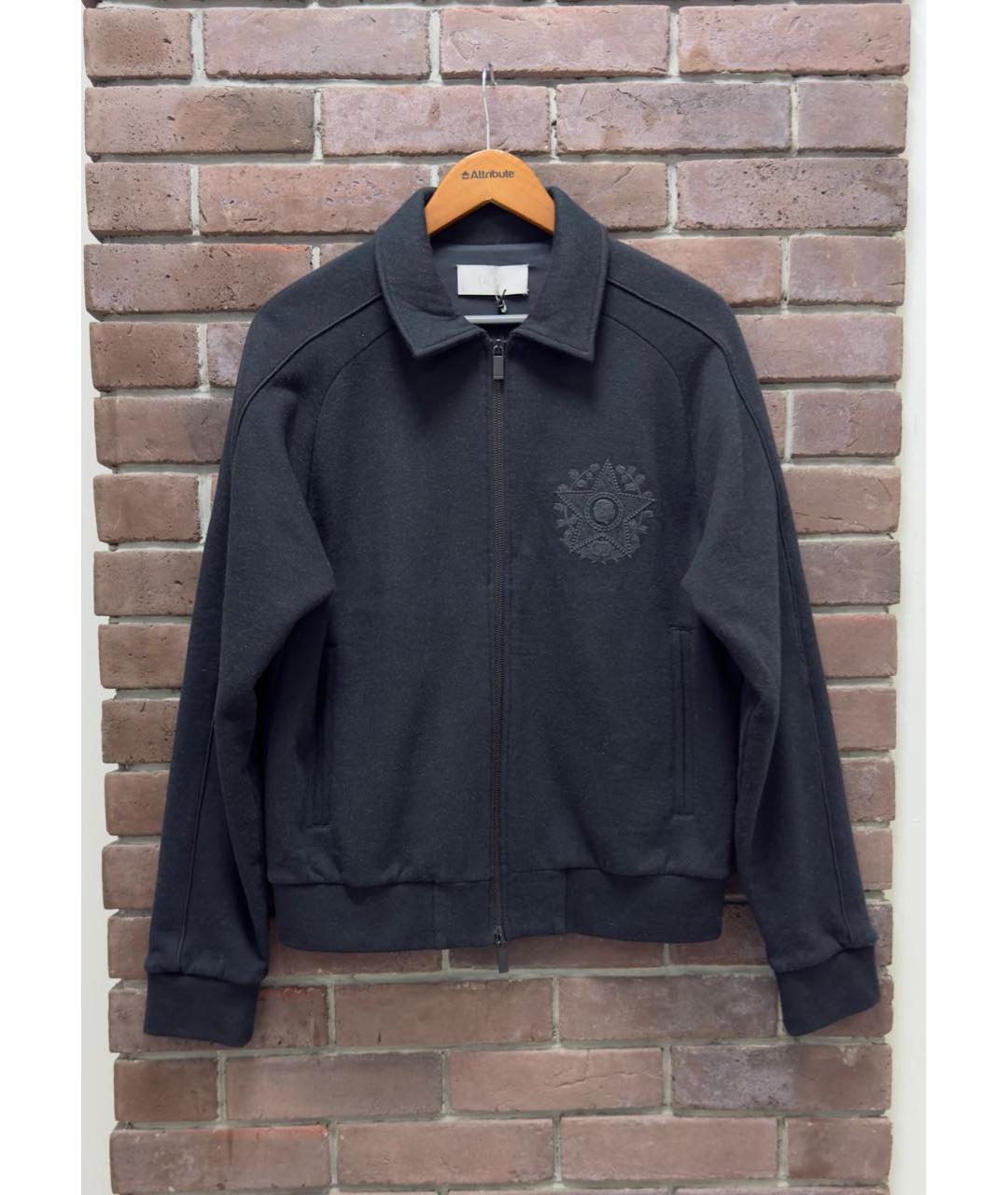 CHRISTIAN DIOR Черная шерстяная куртка, фото 6