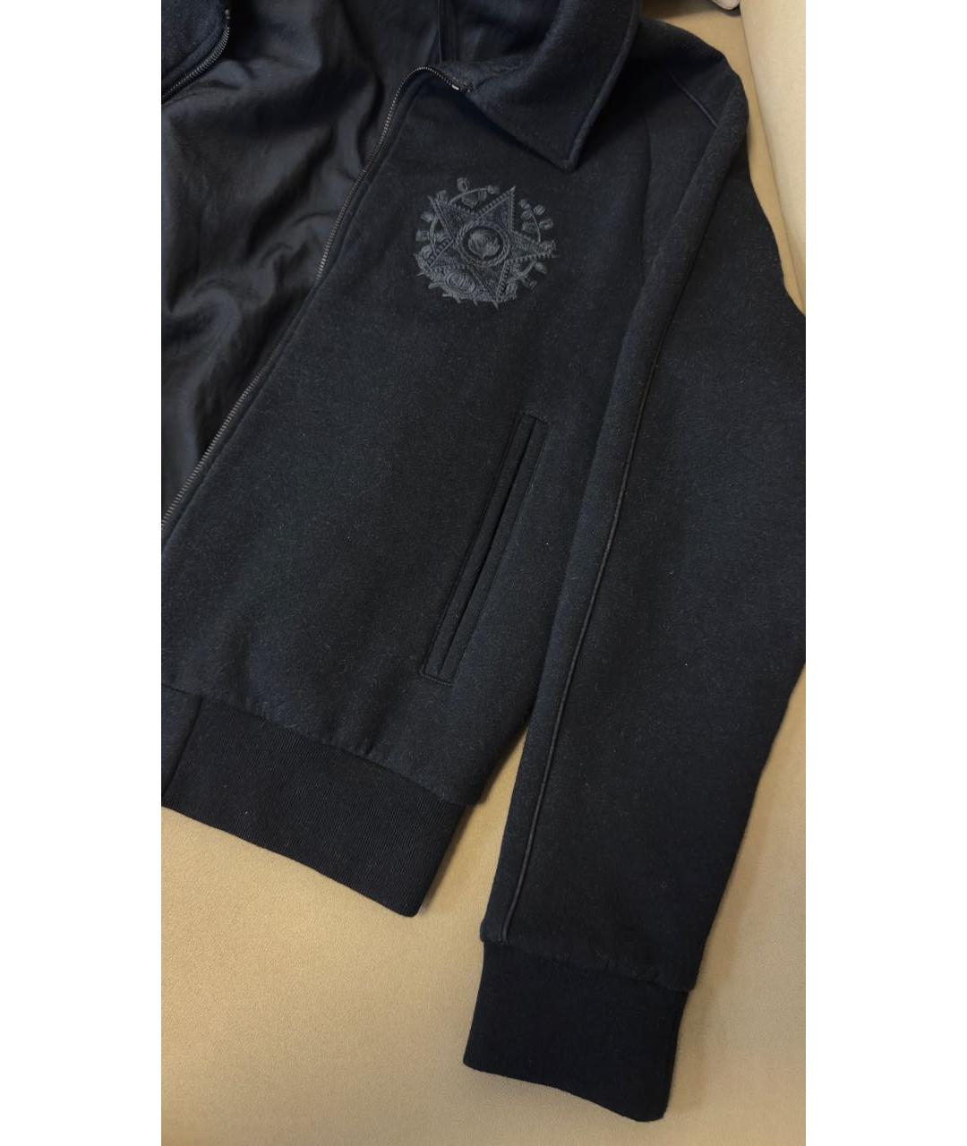 CHRISTIAN DIOR Черная шерстяная куртка, фото 4