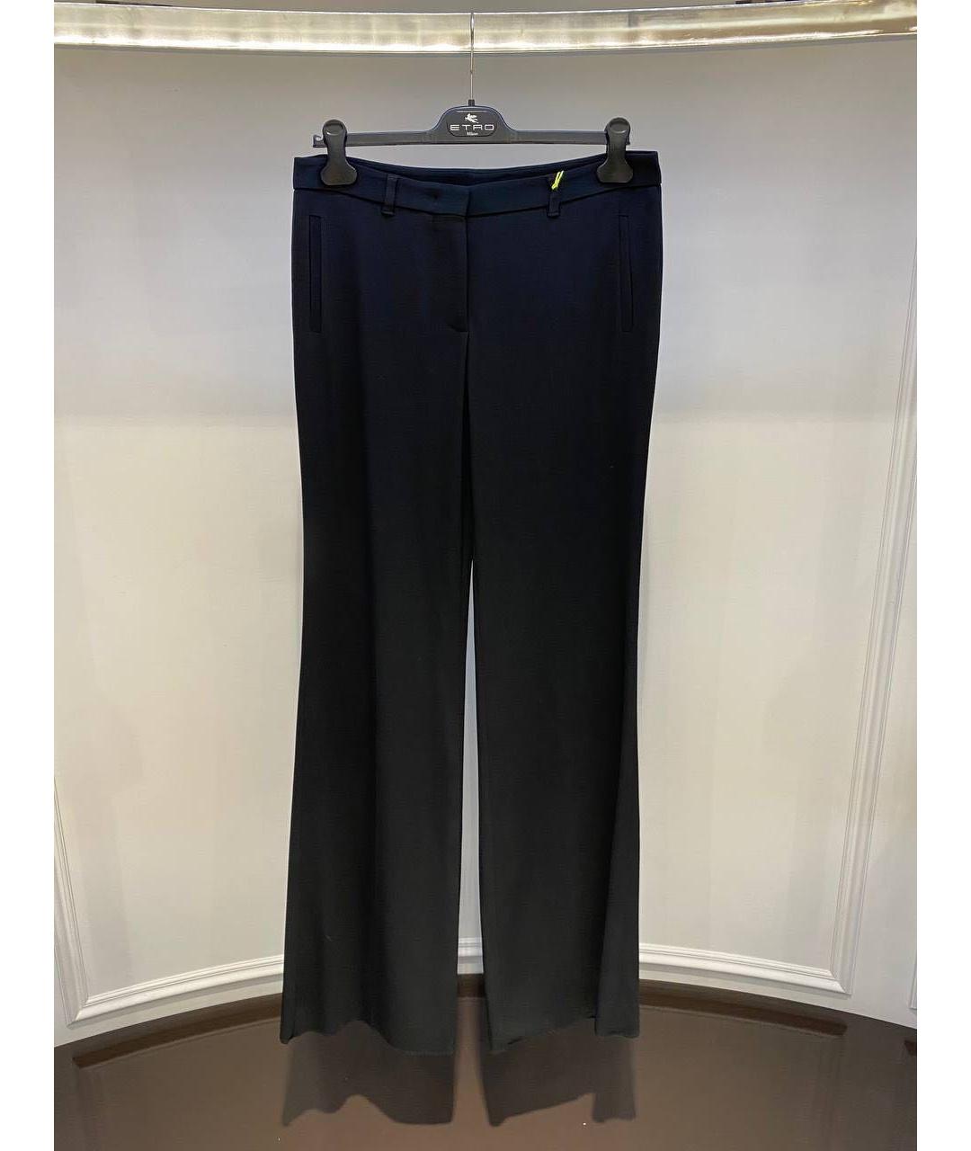 ETRO Черные брюки широкие, фото 4