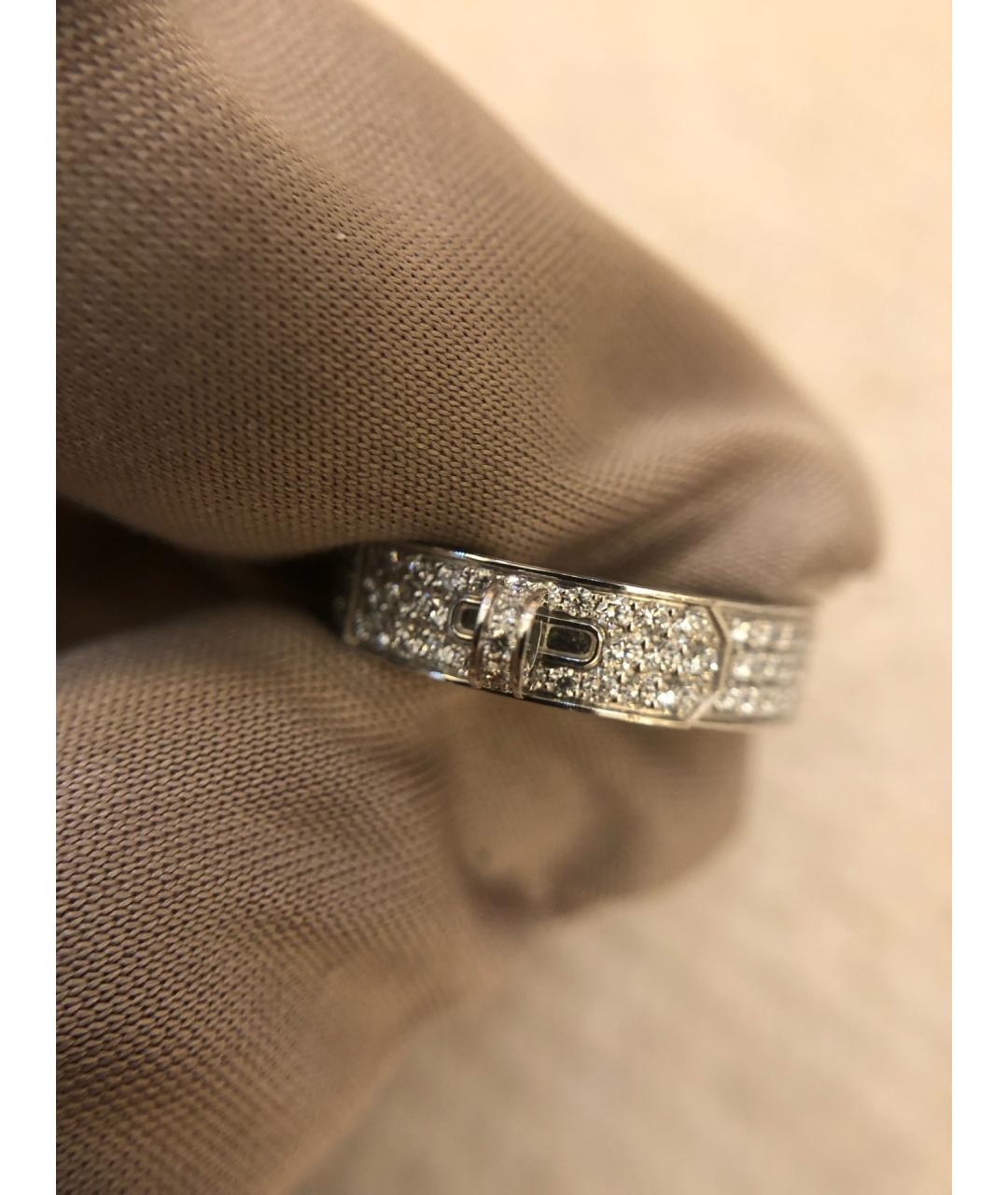 HERMES Серебряное кольцо из белого золота, фото 2