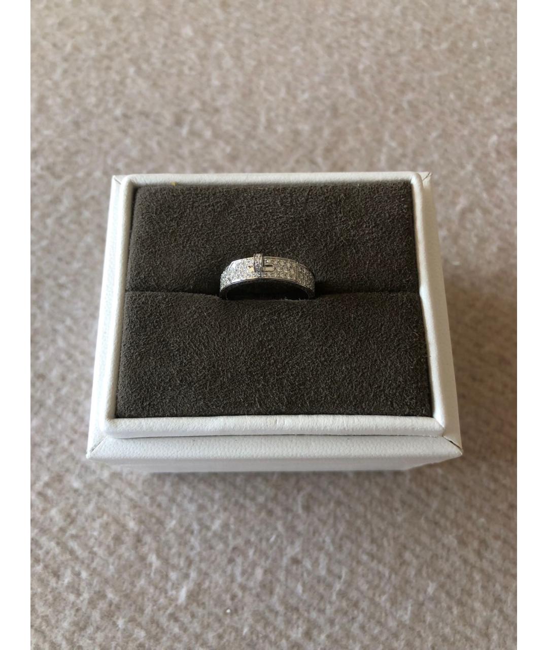 HERMES Серебряное кольцо из белого золота, фото 10