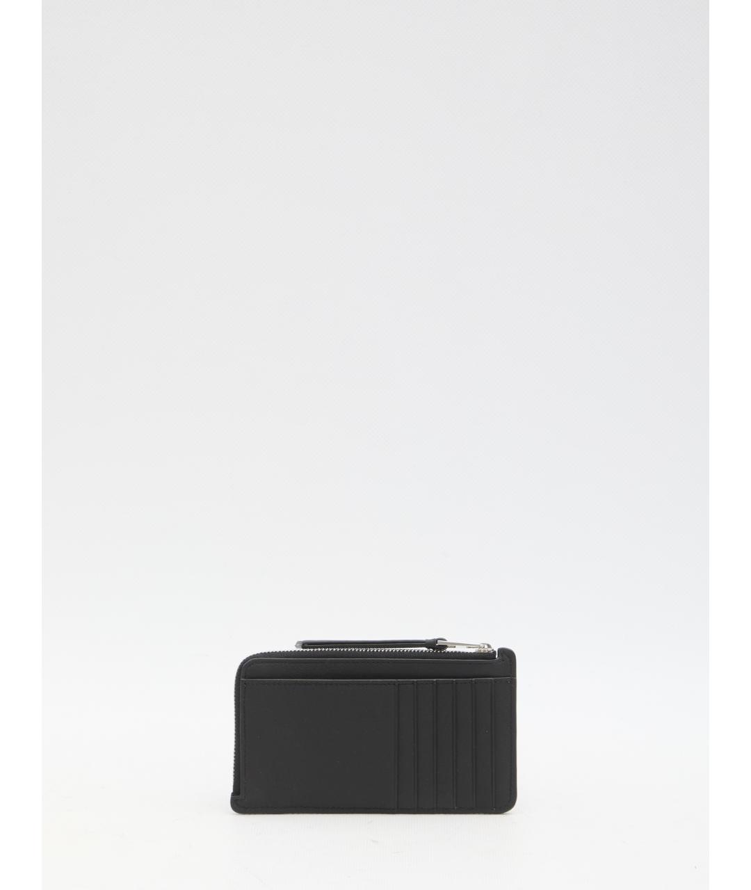 LOEWE Черный кожаный кардхолдер, фото 2