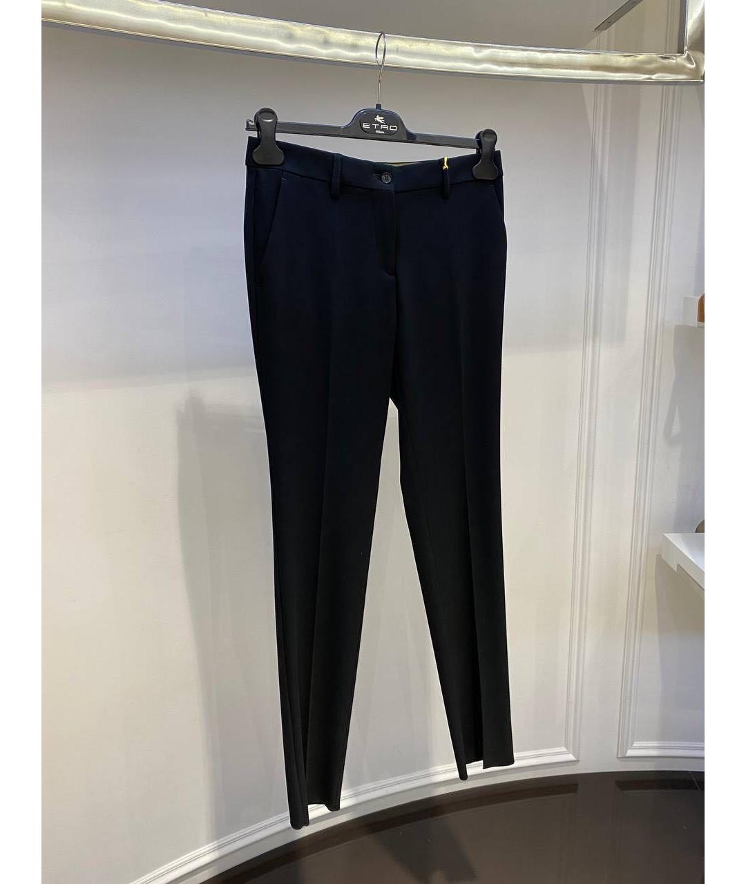 ETRO Черные брюки широкие, фото 2