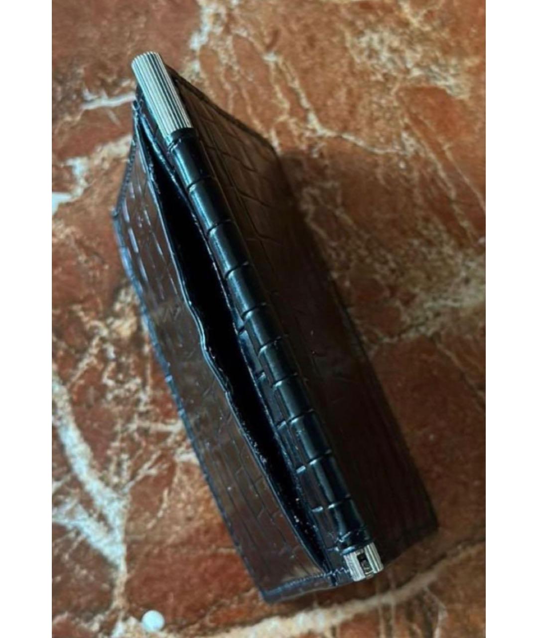 TOM FORD Черный кожаный кошелек, фото 6