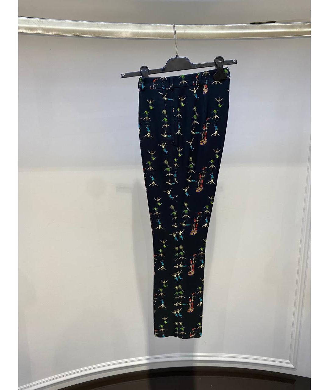 ETRO Черные прямые брюки, фото 3