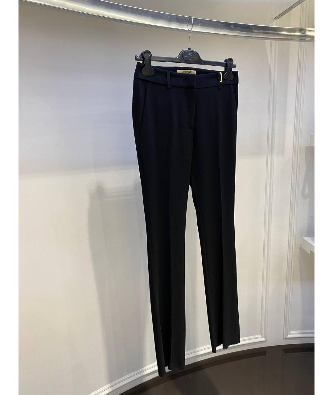 ETRO Черные прямые брюки, фото 2