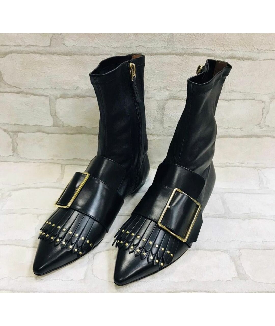 BALLY Черные кожаные ботильоны, фото 2