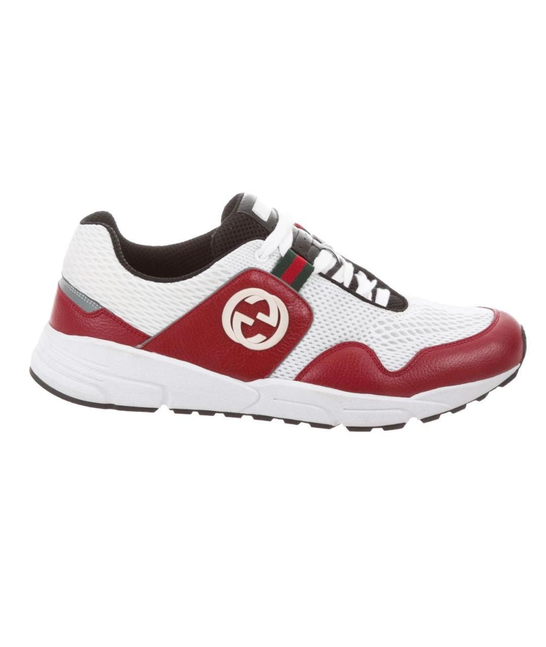 GUCCI Мульти текстильные низкие кроссовки / кеды, фото 1