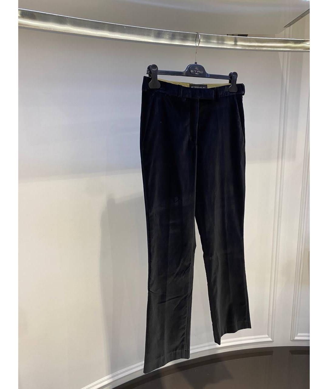 ETRO Черные прямые брюки, фото 2