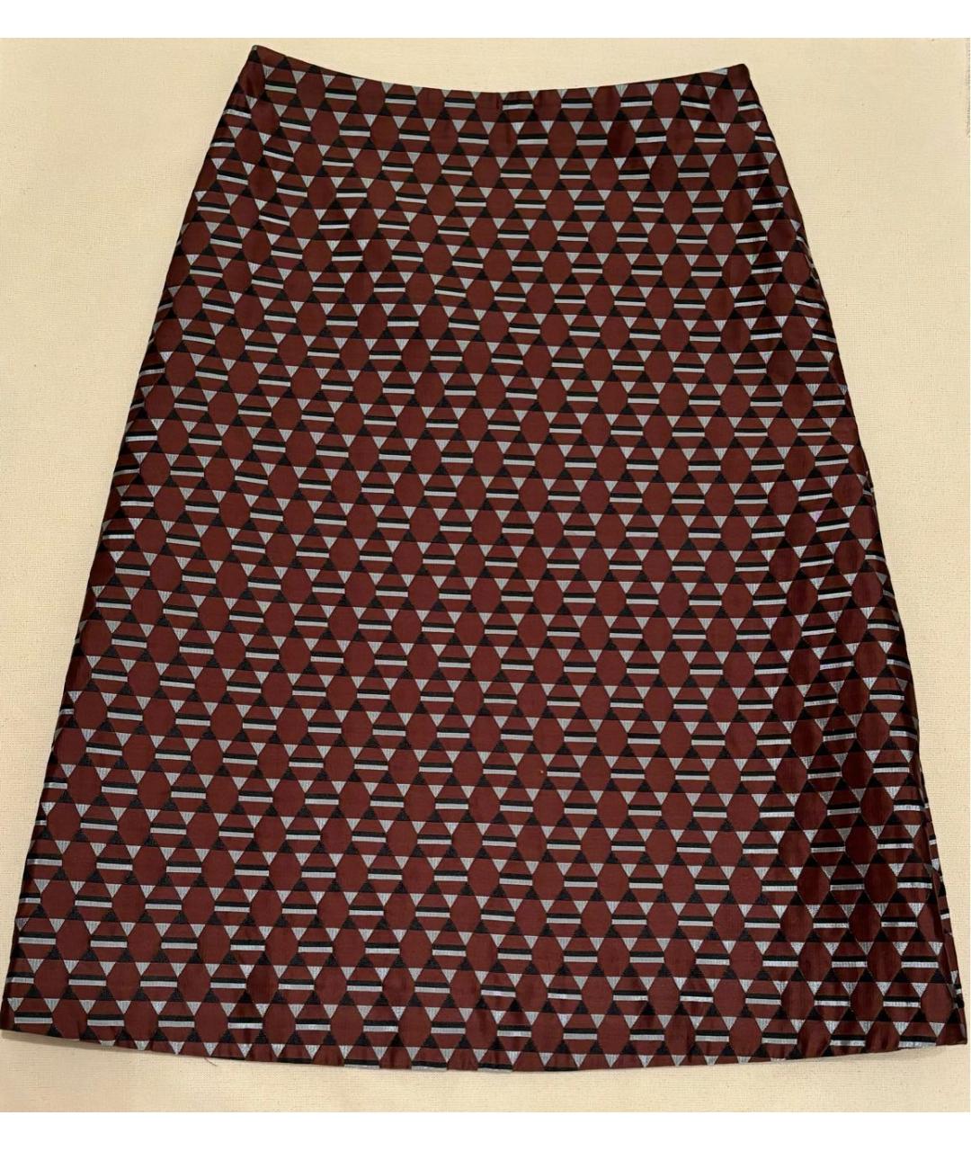 MARNI Мульти хлопковая юбка миди, фото 9