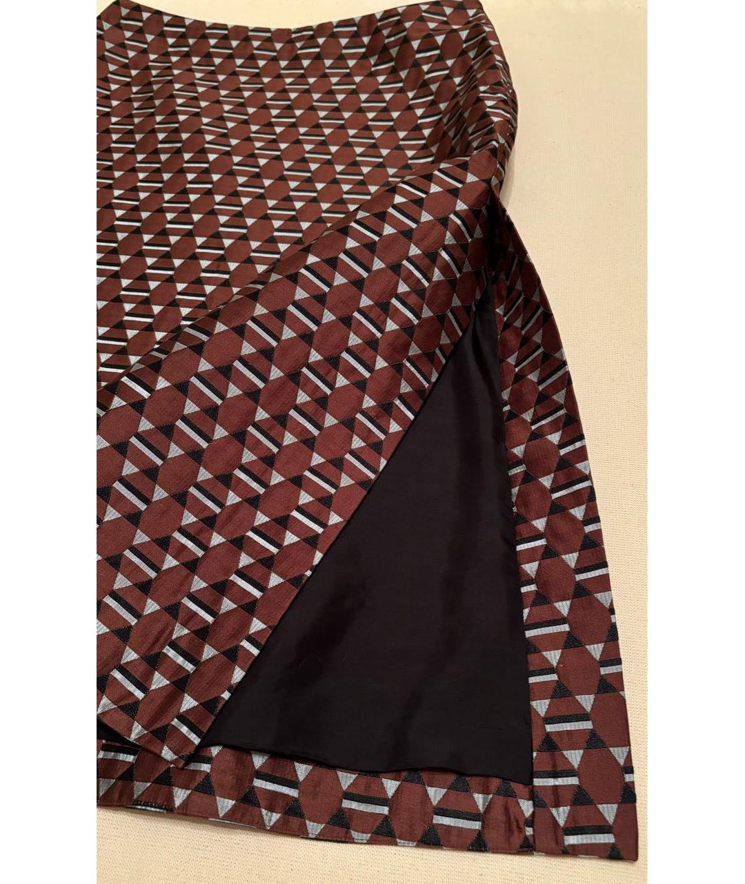 MARNI Мульти хлопковая юбка миди, фото 3