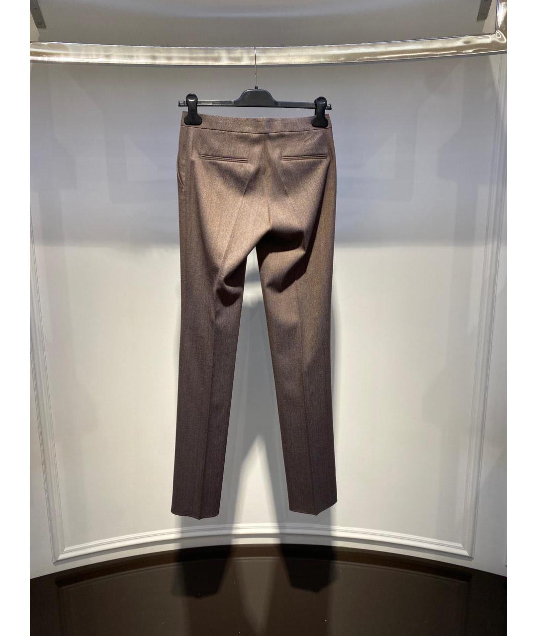 ETRO Коричневые брюки широкие, фото 4