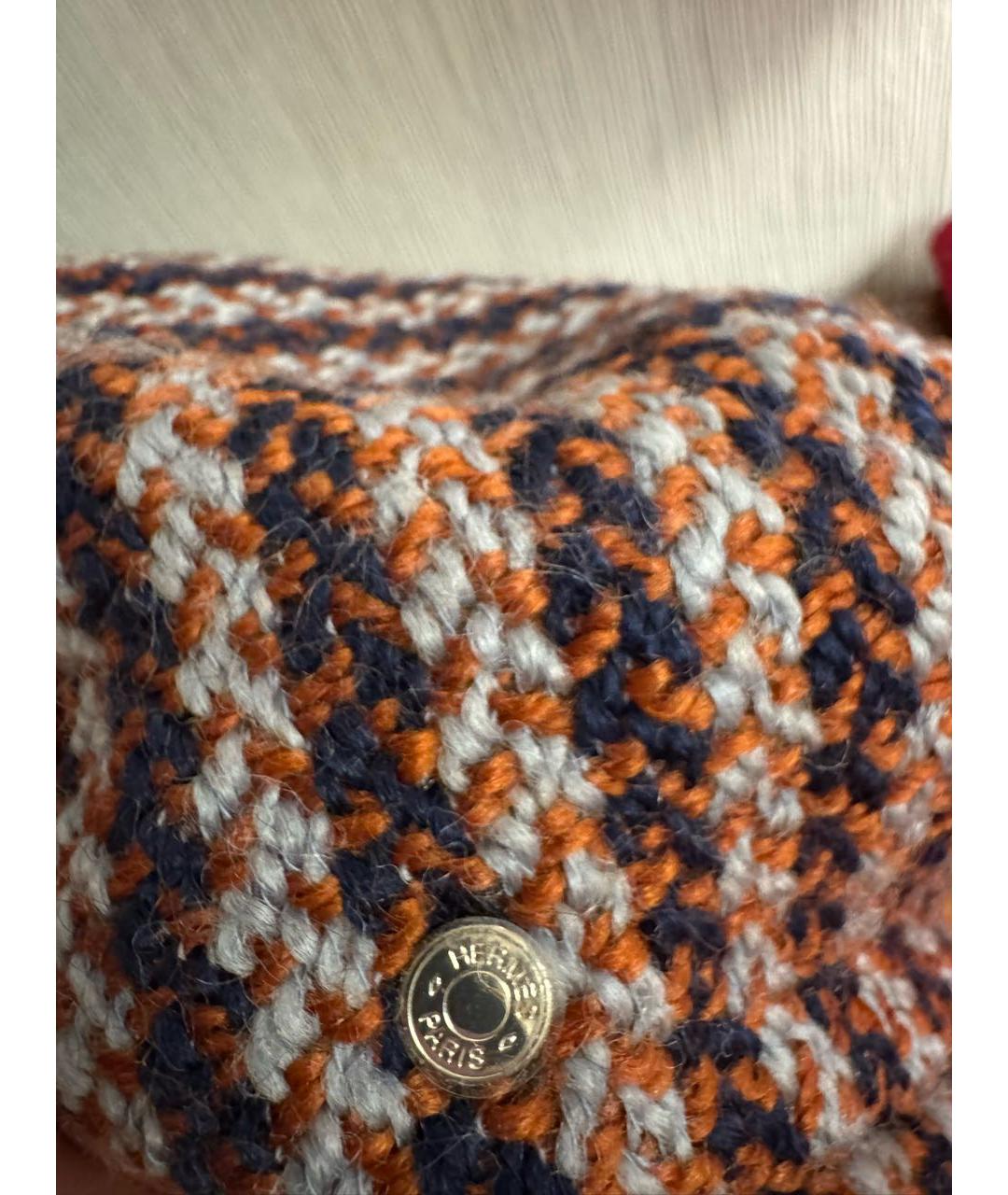 HERMES Мульти шерстяная кепка, фото 2