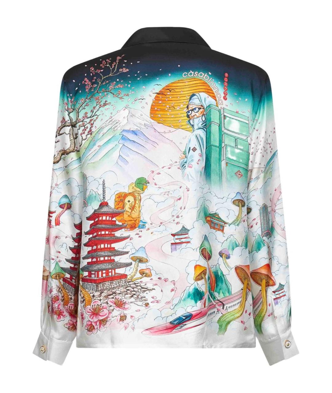 CASABLANCA Мульти шелковая классическая рубашка, фото 2