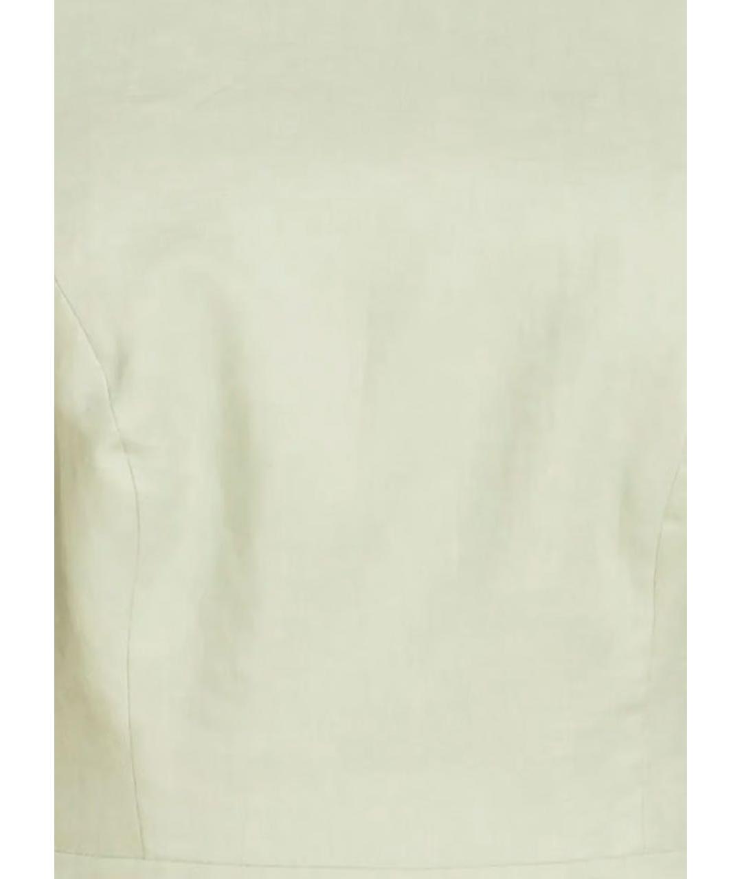 ZIMMERMANN Зеленый льняной сарафан, фото 4