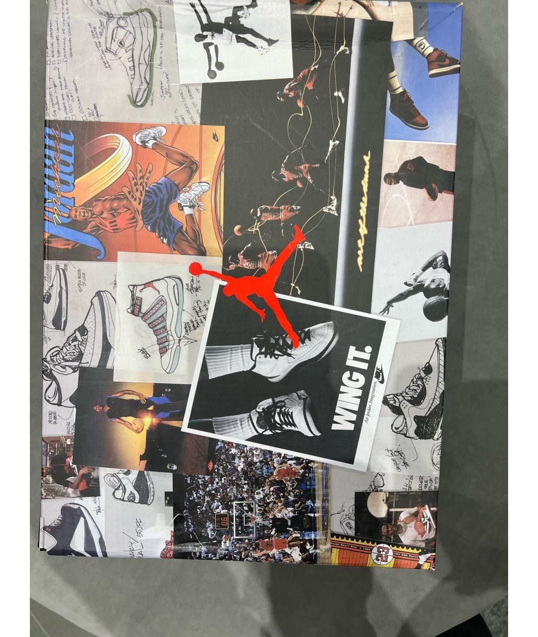 JORDAN Зеленые кожаные высокие кроссовки / кеды, фото 5