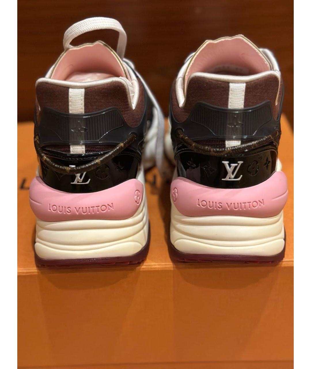 LOUIS VUITTON Мульти текстильные кроссовки, фото 3
