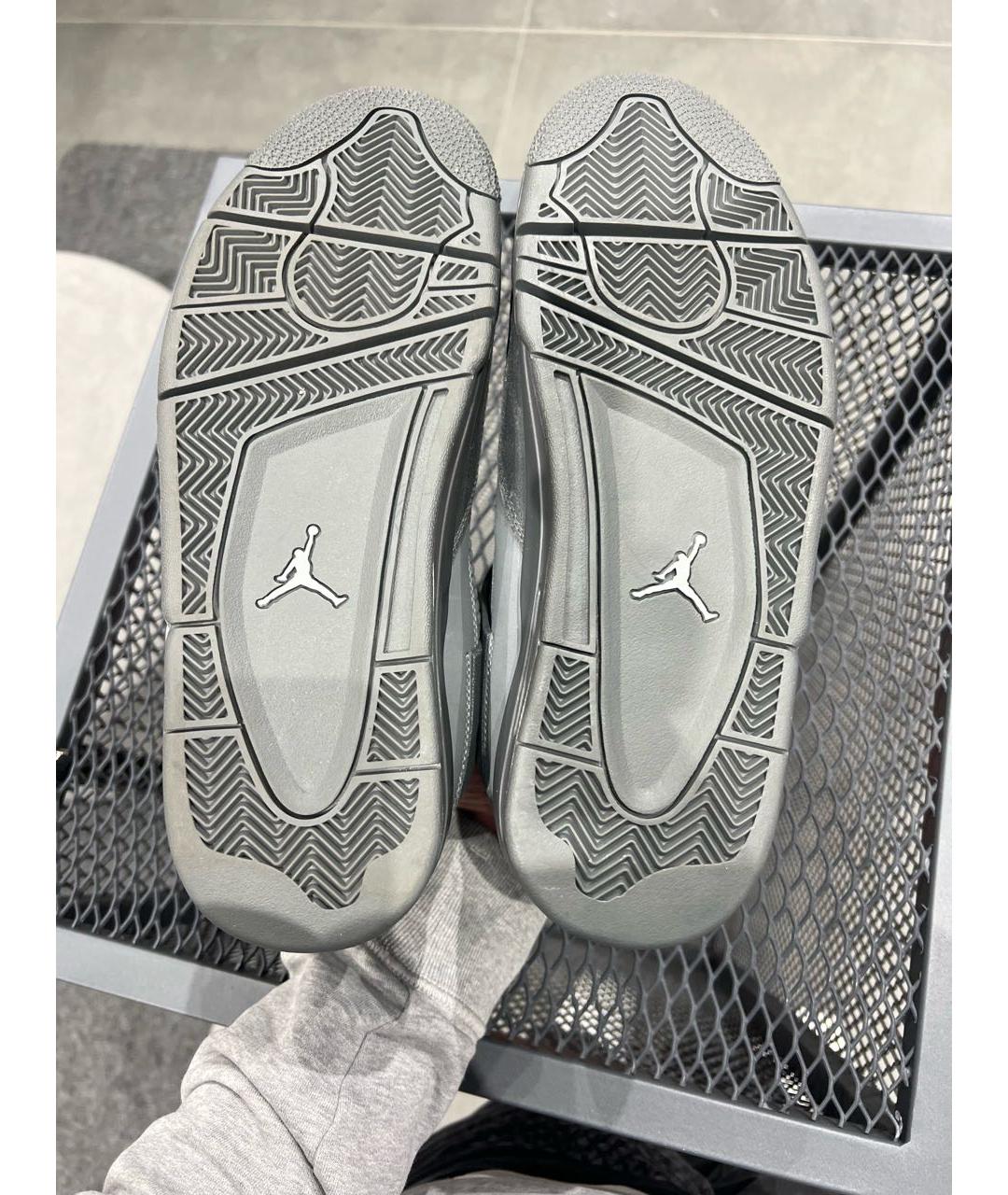 JORDAN Мульти кожаные высокие кроссовки / кеды, фото 5