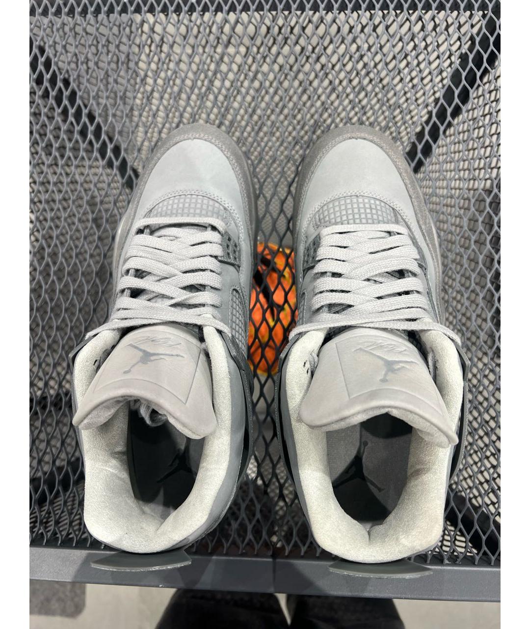 JORDAN Мульти кожаные высокие кроссовки / кеды, фото 3