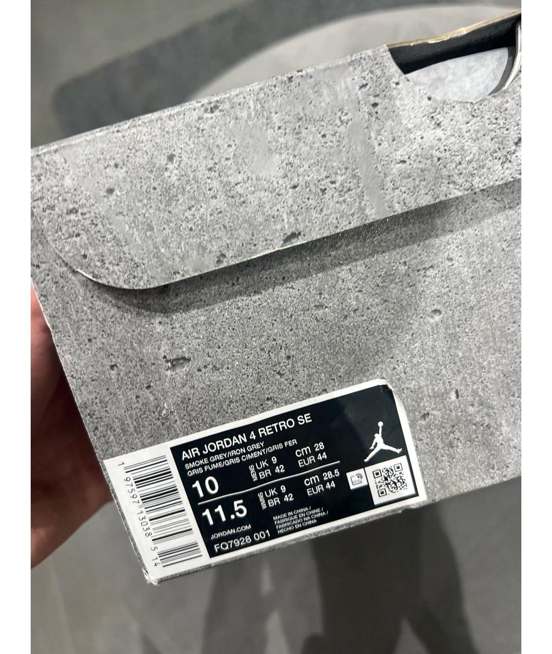 JORDAN Мульти кожаные высокие кроссовки / кеды, фото 6