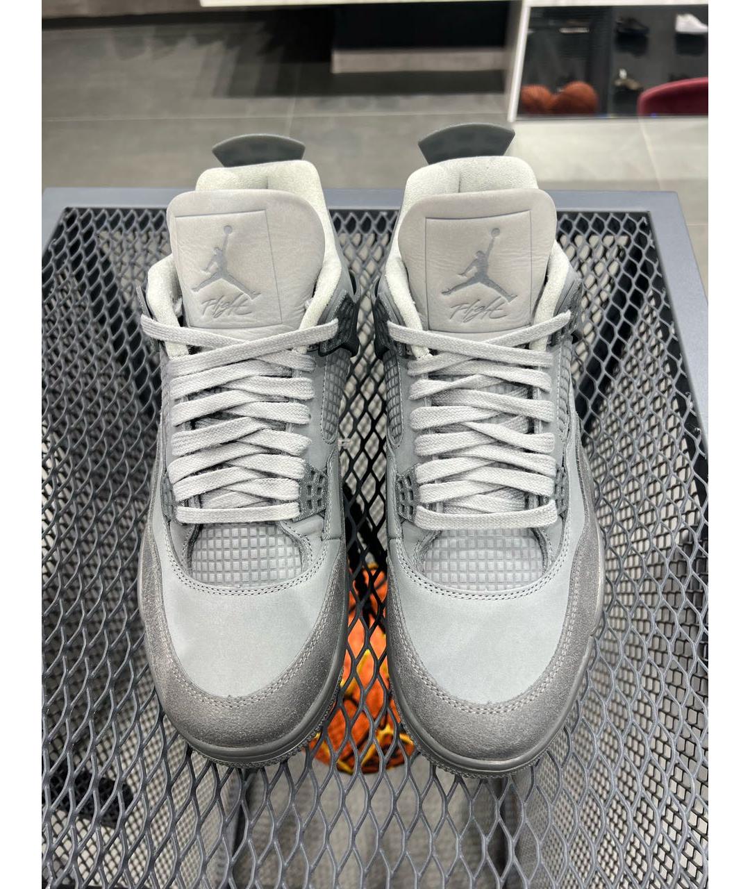 JORDAN Мульти кожаные высокие кроссовки / кеды, фото 2