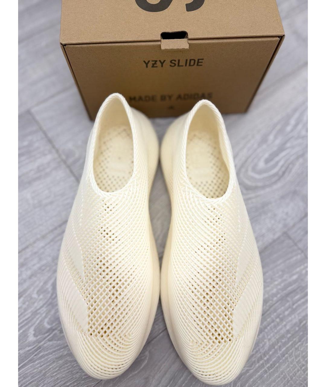 ADIDAS Бежевые резиновые низкие ботинки, фото 2