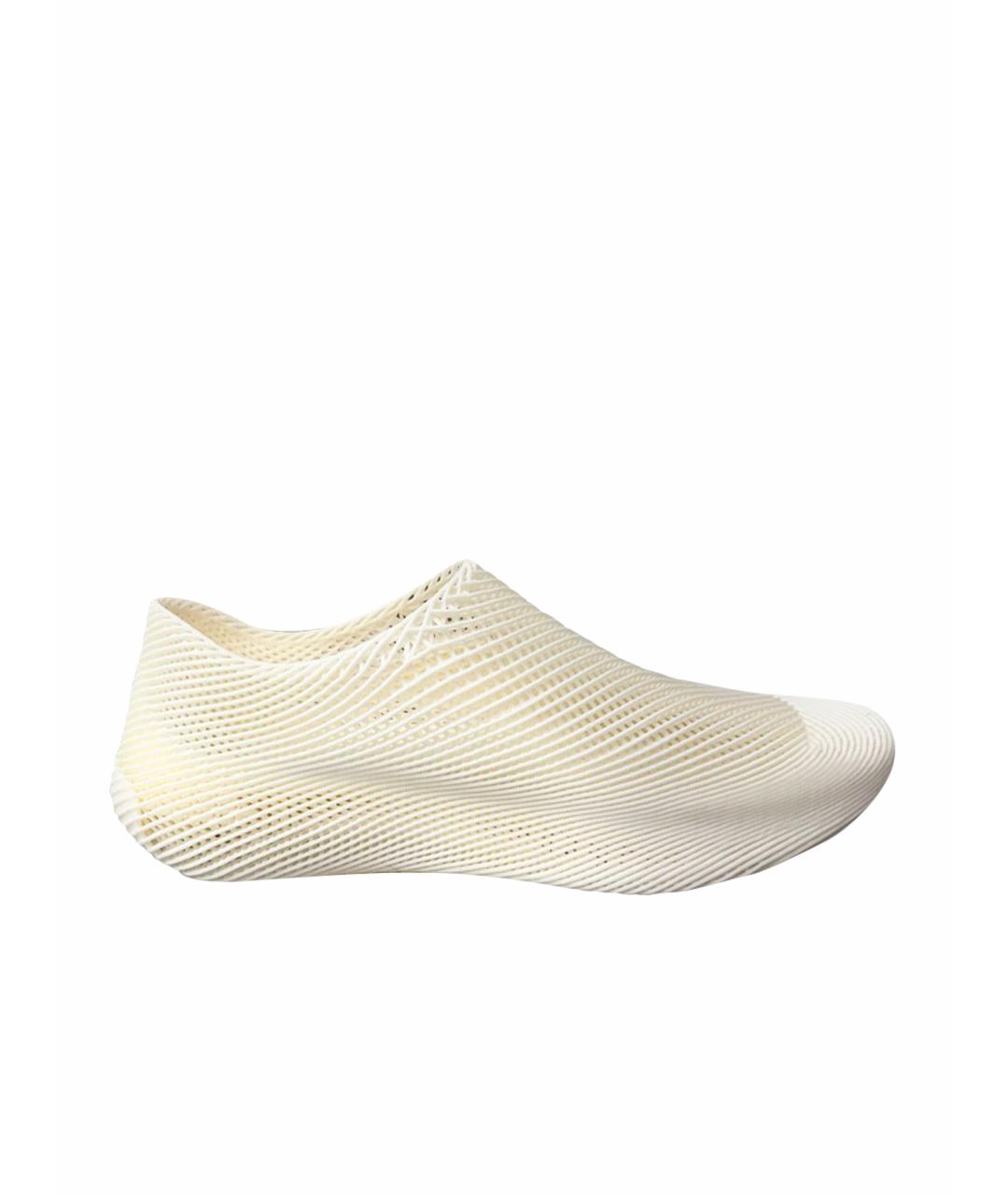 ADIDAS Бежевые резиновые низкие ботинки, фото 1