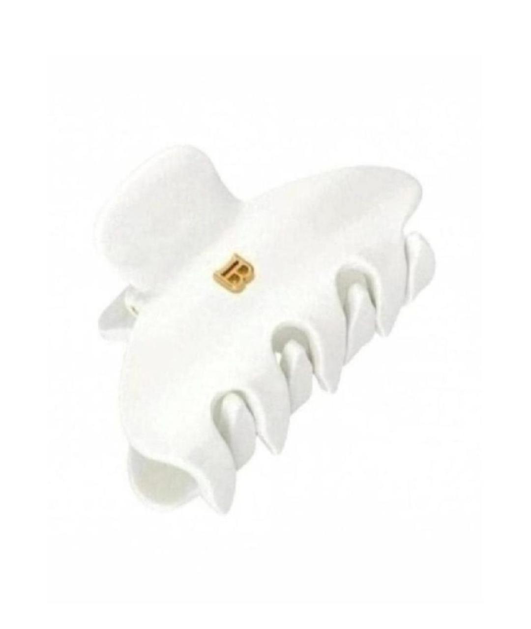 BALMAIN Белая заколка, фото 10