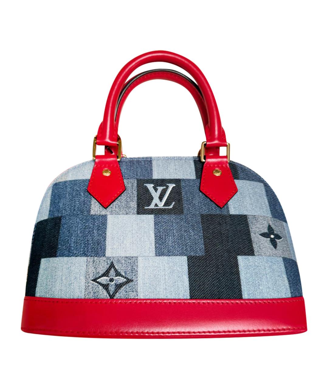 LOUIS VUITTON Мульти деним сумка с короткими ручками, фото 1