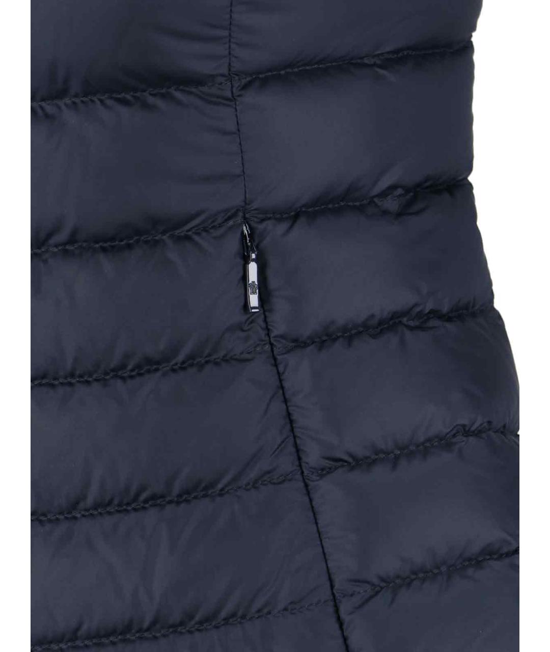 MONCLER Синий полиамидовый жилет, фото 3