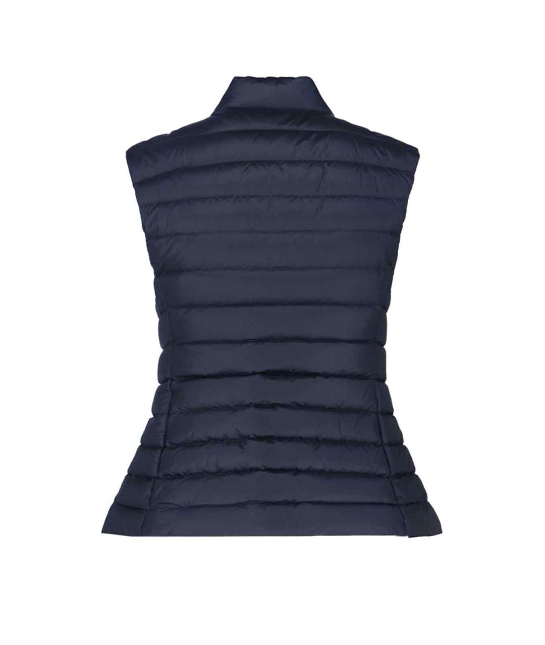 MONCLER Синий полиамидовый жилет, фото 2