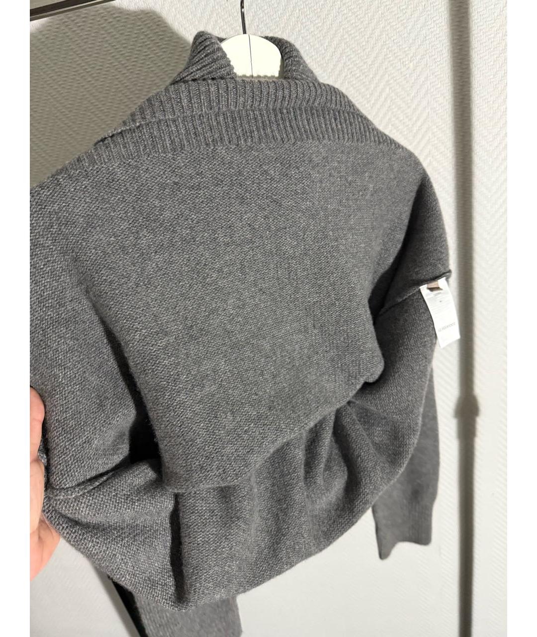 12 STOREEZ Серый кашемировый джемпер / свитер, фото 5