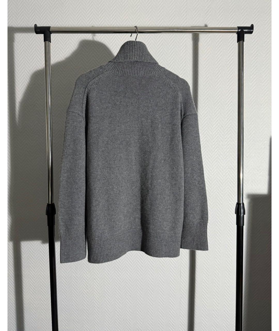 12 STOREEZ Серый кашемировый джемпер / свитер, фото 4