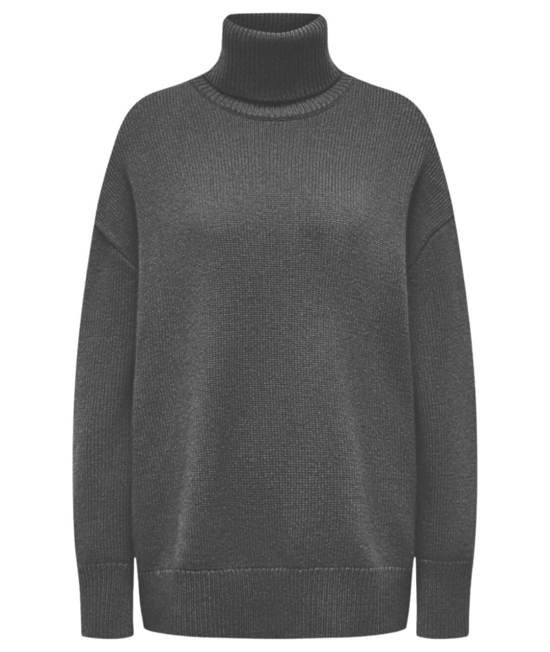 12 STOREEZ Серый кашемировый джемпер / свитер, фото 1