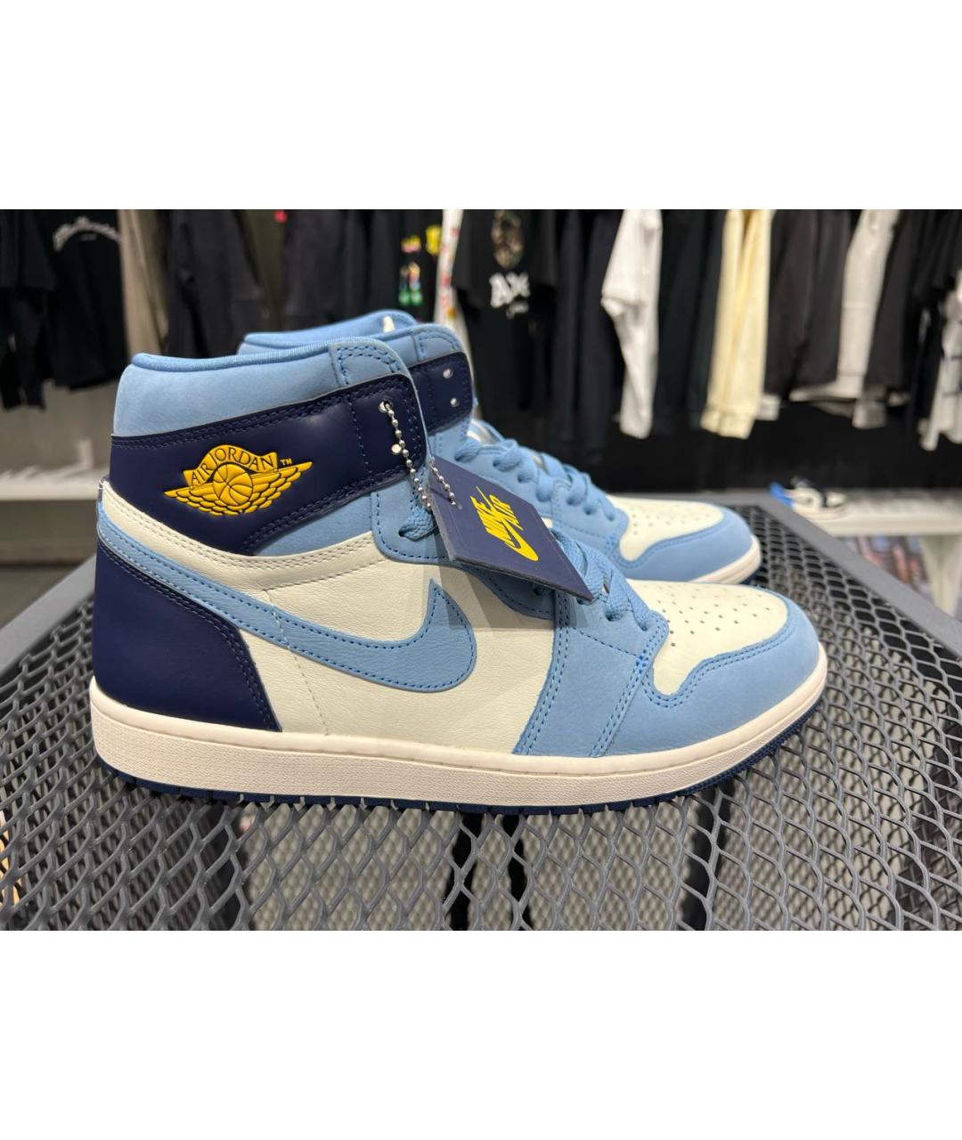 JORDAN Мульти кожаные высокие кроссовки / кеды, фото 7