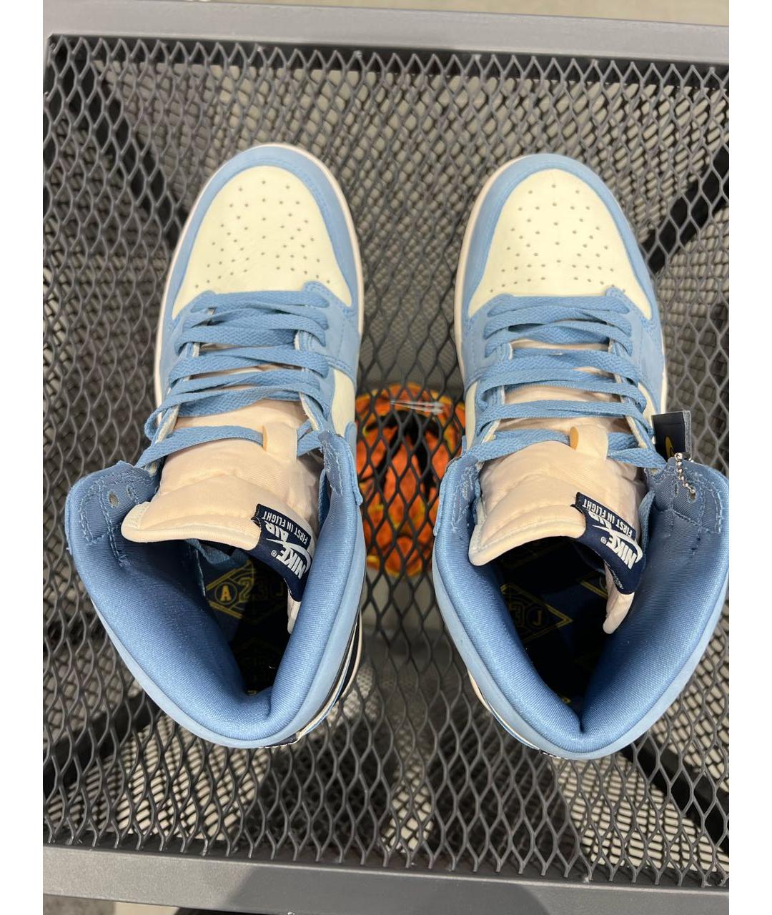 JORDAN Мульти кожаные высокие кроссовки / кеды, фото 3