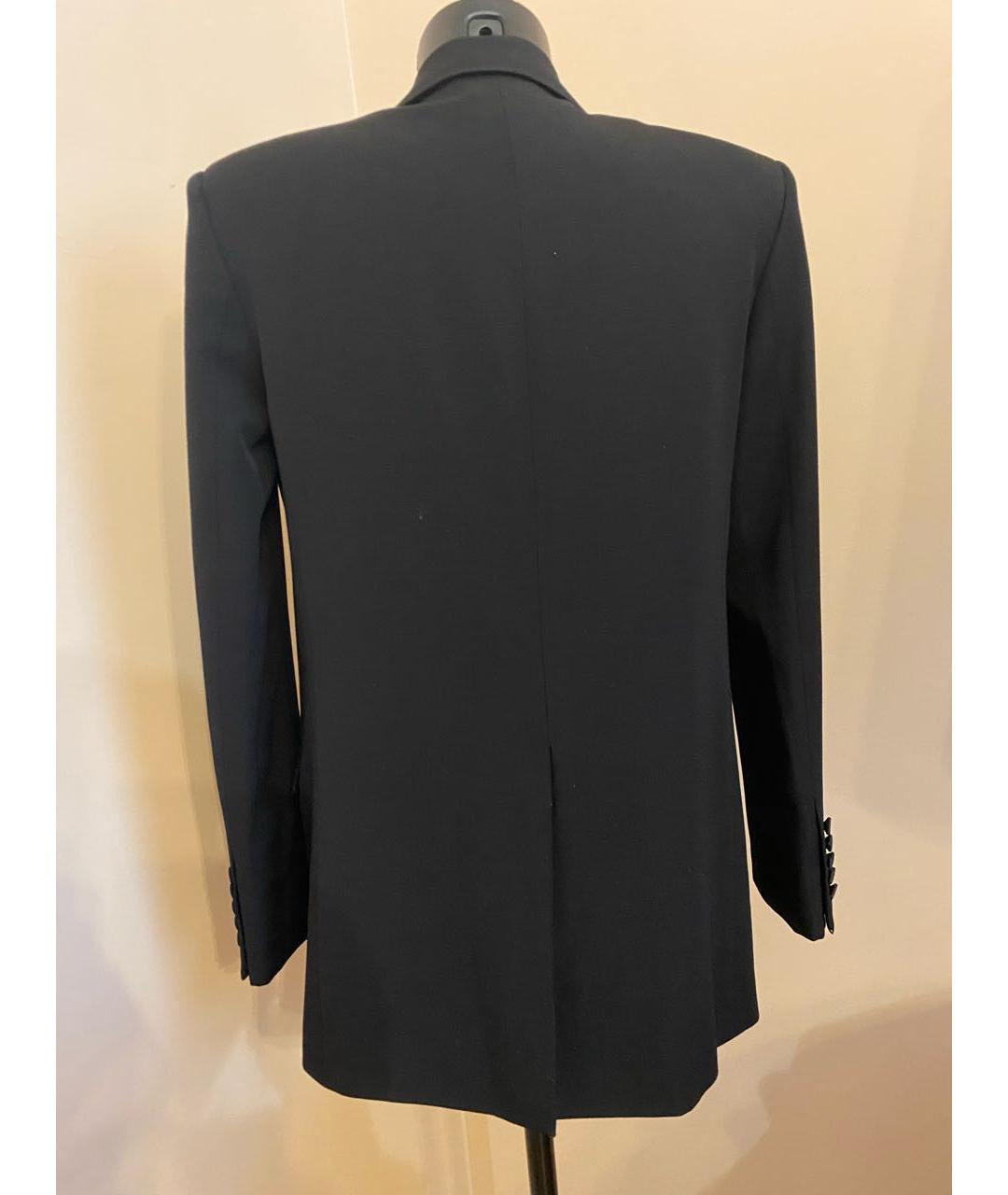 SAINT LAURENT Черный шерстяной жакет/пиджак, фото 2