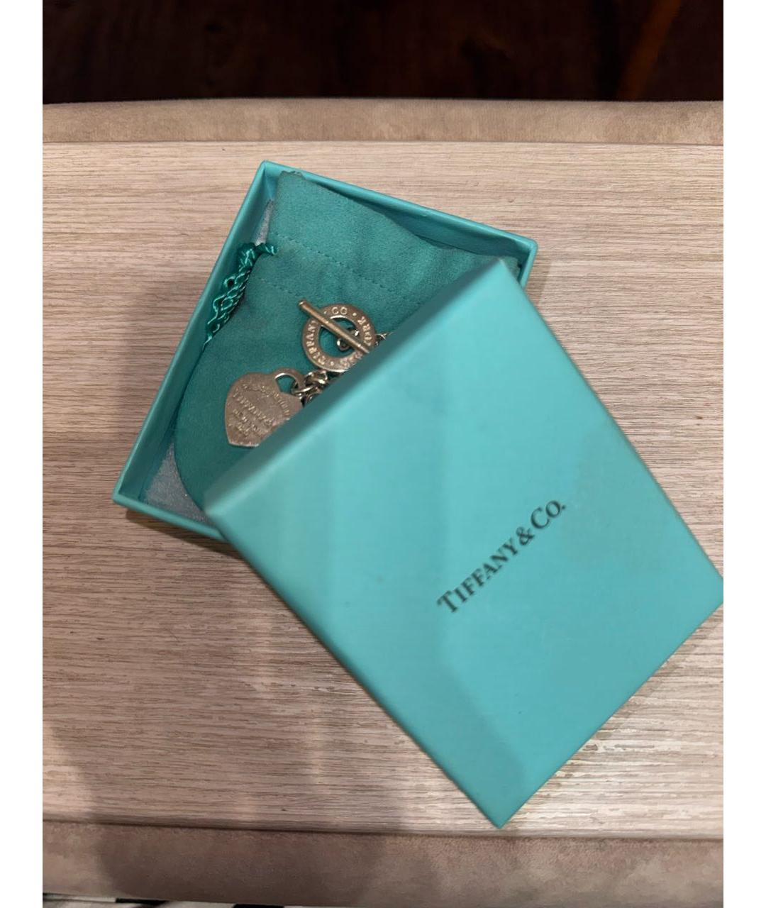 TIFFANY&CO Серебрянный серебряный браслет, фото 5