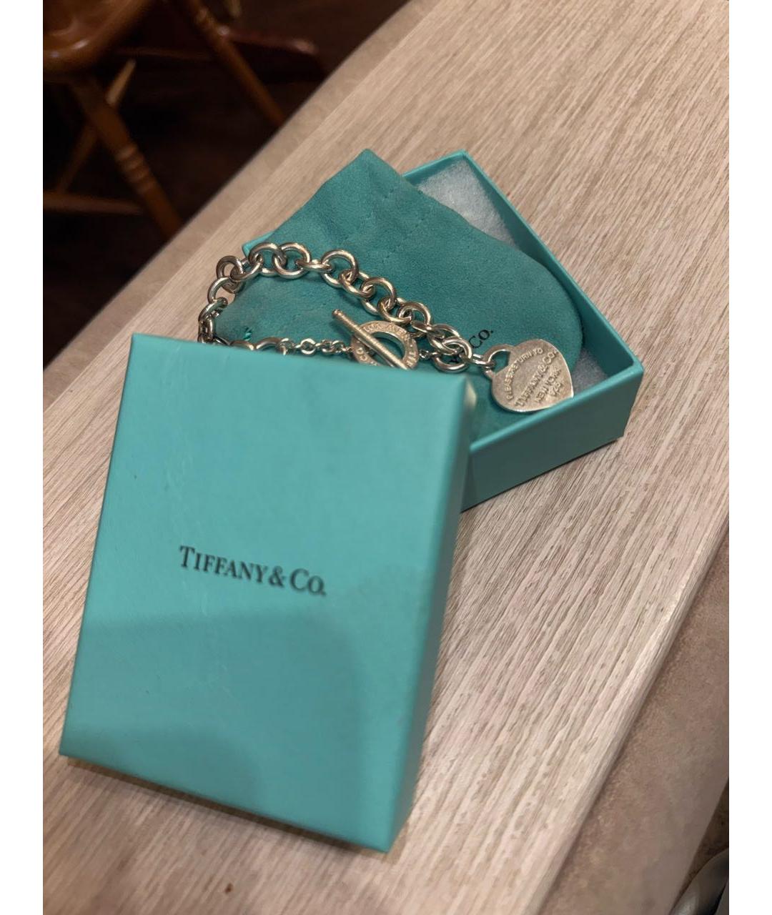 TIFFANY&CO Серебрянный серебряный браслет, фото 3