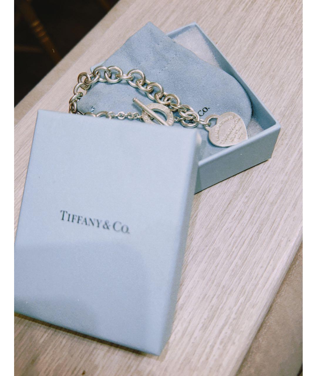 TIFFANY&CO Серебрянный серебряный браслет, фото 2