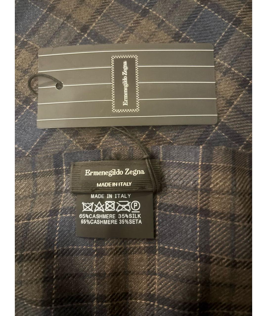 ZEGNA Мульти кашемировый шарф, фото 3