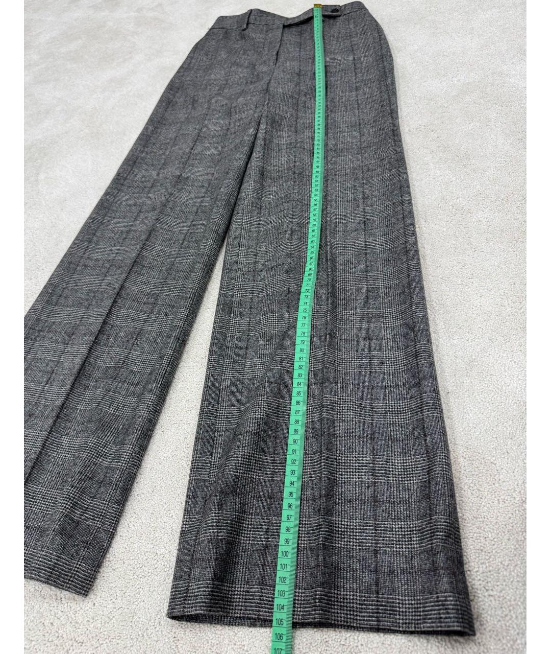 KITON Серый шерстяной костюм с брюками, фото 7