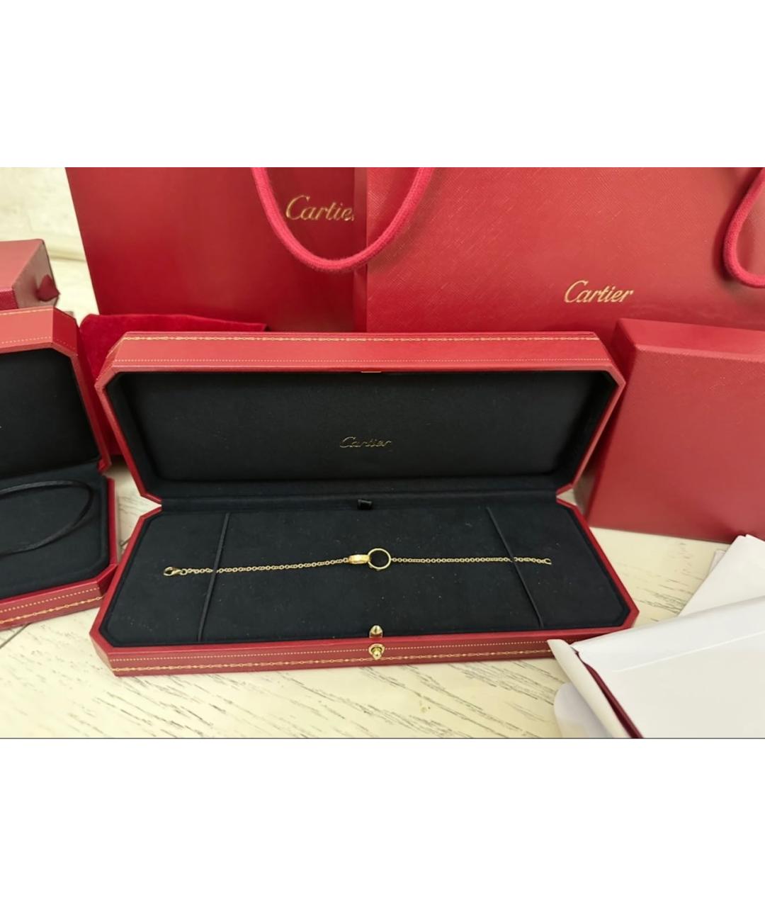 CARTIER Золотой браслет из желтого золота, фото 3