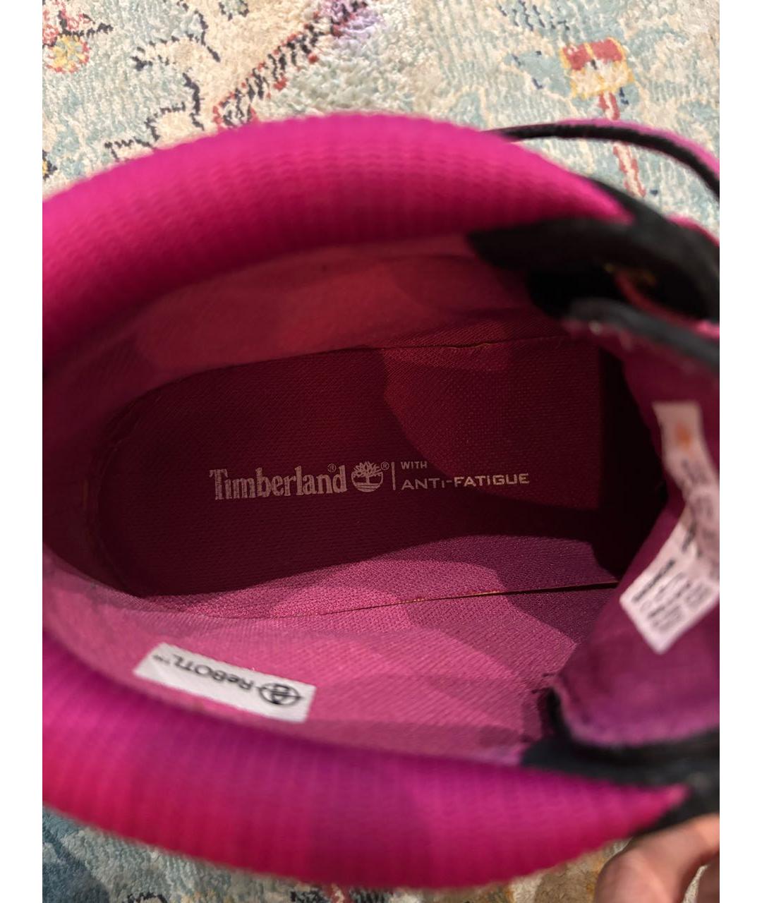 TIMBERLAND Черные нубуковые ботинки, фото 7